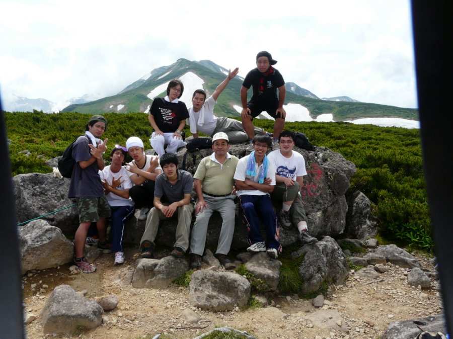 乗鞍岳山頂